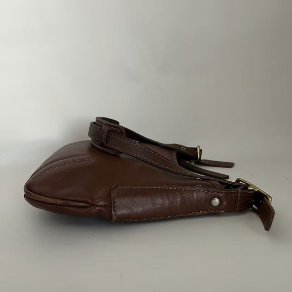 Coach Vintage 9966 Legacy Small Hobo Shoulder Bag Brown Glove Tanned Leather - Picture 4 of 9